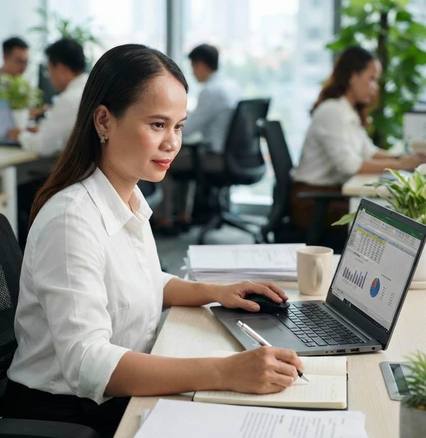 Võ Thị Lệ Anh – Kế toán trưởng tại AccFox, dịch vụ kế toán Đắk Lắk